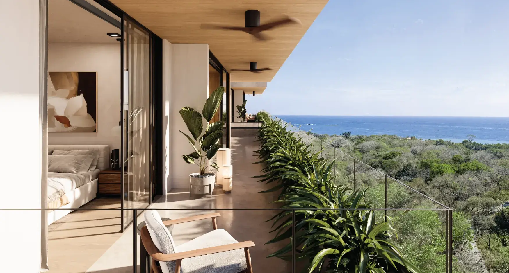 Velara at Playa Azul - Condo Balcony